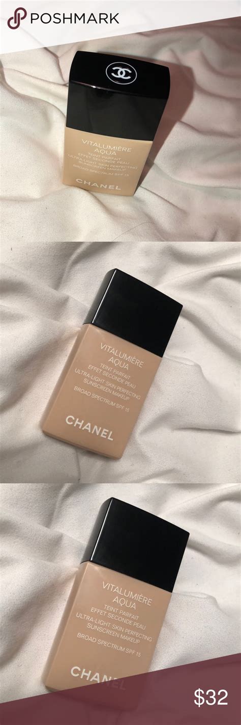 chanel vitalumiere aqua beige 10|Chanel vitalumiere aqua beige rose.